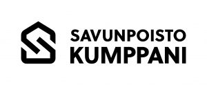 Savunpoistokumppani logo mustavalkoinen