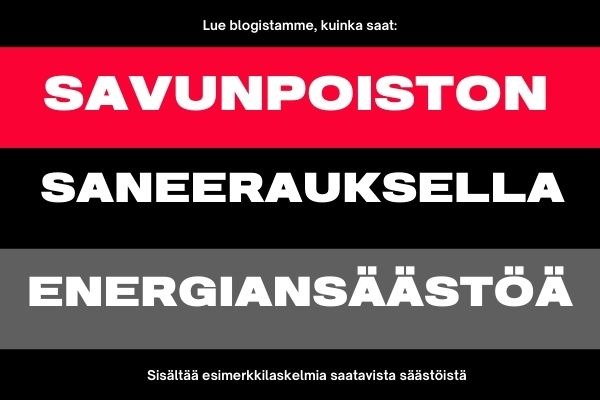 Banner Savunpoiston saneeraus ja energiansäästö
