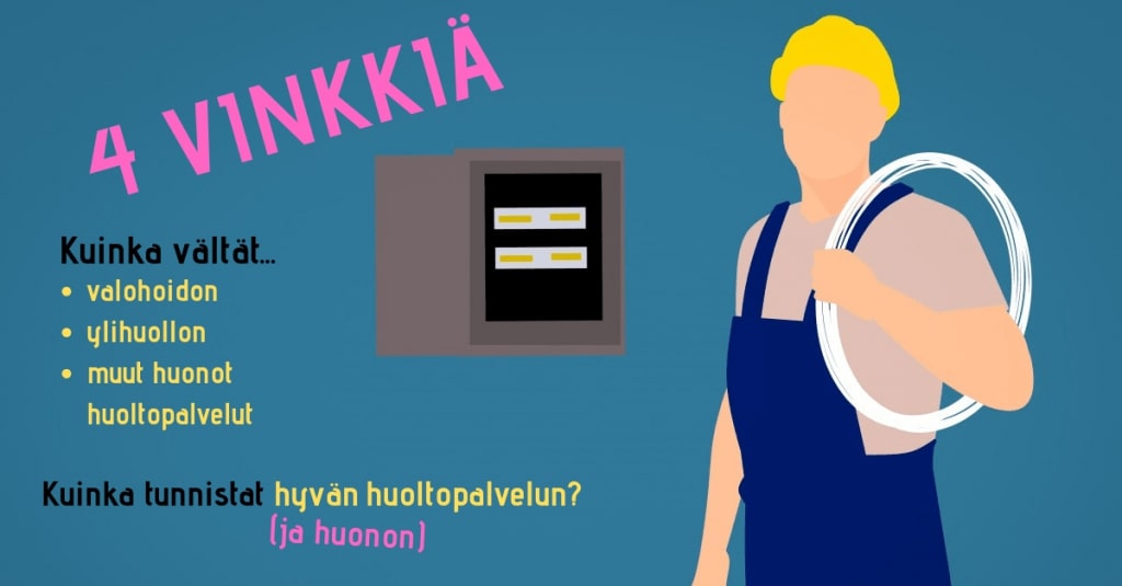 Otsikkokuva: Kuinka tunnistat hyvän ja huonon huoltopalvelun.