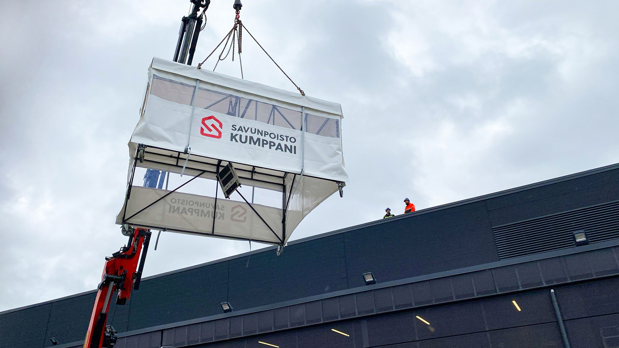 Jos valmista ratkaisua ei ole, Savunpoistokumppani kehittää sellaisen